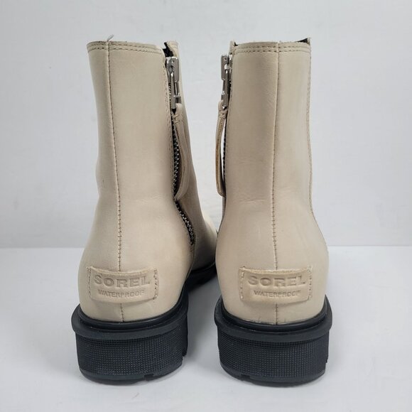 Sorel Phoenix Women's Suede Leather Zip Up Ankle Boots NL3159-920 US Size 6.5 - Picture 4 of 11